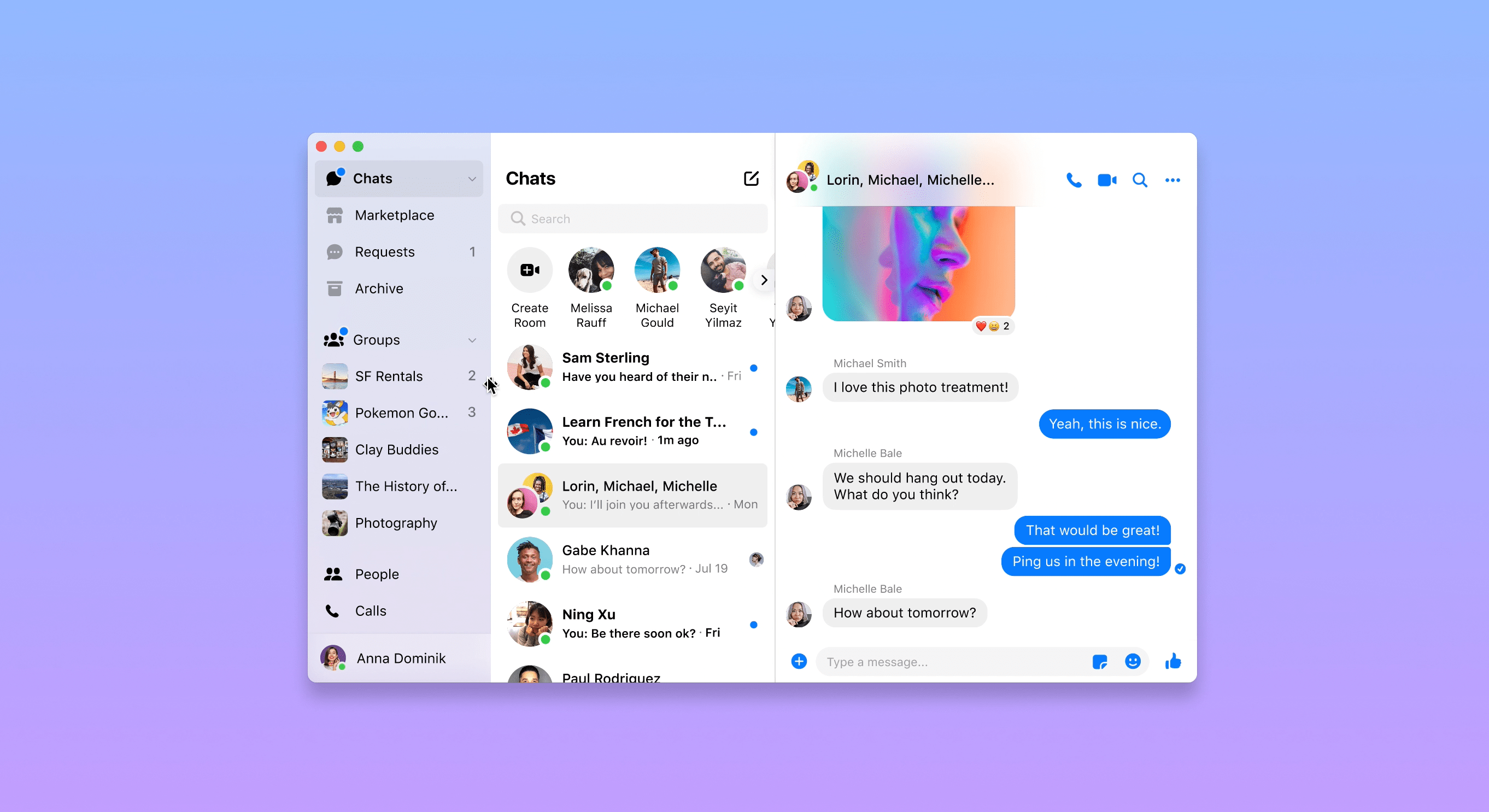 Nested and collapsing sidebar